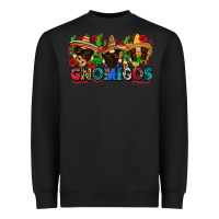 Black gnomigos Heavyweight Sweatshirt - Zillion Design Studio