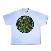Christmas Santa Claus Round Urban Heavy Tee | Teevron