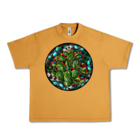 Peanut Butter Christmas Santa Claus round Urban Heavy Tee - RanaPortraitStore