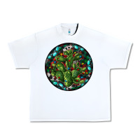 White Christmas Santa Claus round Urban Heavy Tee - RanaPortraitStore