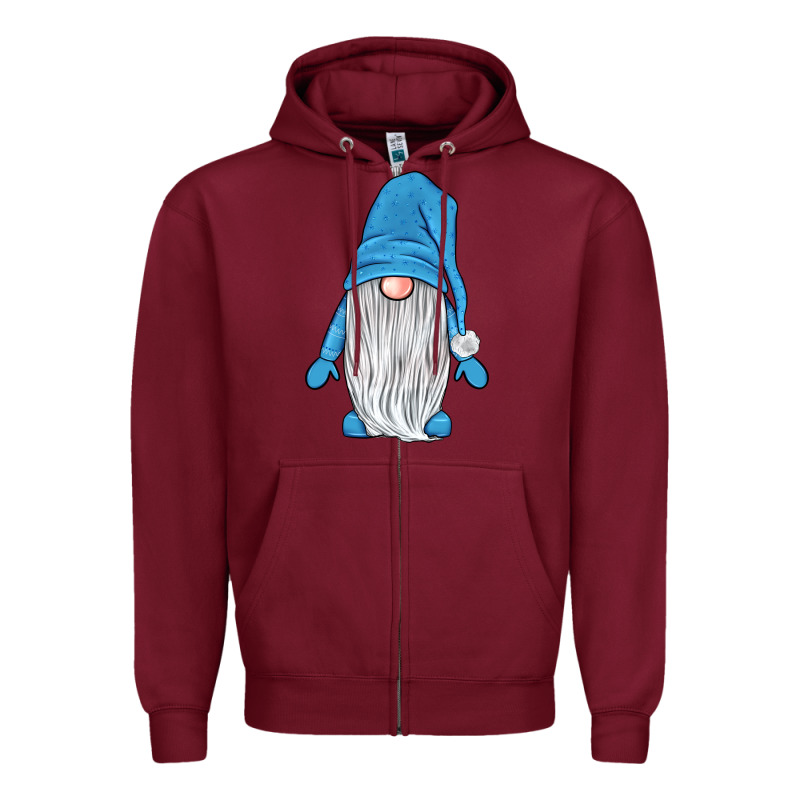 Winter Gnome Zipper Hoodie by JahusDesignShop | Teevron