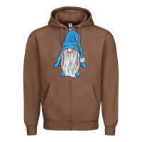 Chestnut winter gnome Zipper Hoodie - JahusDesignShop