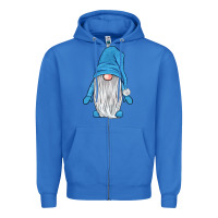 True Royal winter gnome Zipper Hoodie - JahusDesignShop