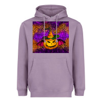 Lavender halloween jack o'lantern tumbler Heavyweight Hoodie - Jasminsmagicworld
