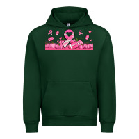 Forest Green breast cancer american football Urban Hoodie - Jasminsmagicworld