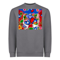 Storm puerto rico hearts Heavyweight Sweatshirt - Zillion Design Studio