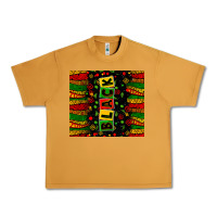 Peanut Butter black license letters Urban Heavy Tee - Zillion Design Studio