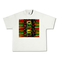Pistachio black license letters Urban Heavy Tee - Zillion Design Studio