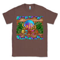 Chestnut salty beach Classic Tee - HRA Design Shop