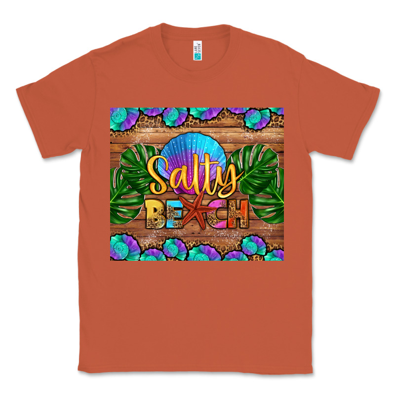 Salty Beach Classic Tee by HRA Design Shop | Teevron