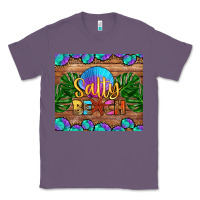 Lavender salty beach Classic Tee - HRA Design Shop