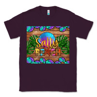 Plum salty beach Classic Tee - HRA Design Shop