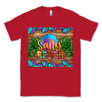 Red salty beach Classic Tee - HRA Design Shop