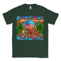 Sports Green salty beach Classic Tee - HRA Design Shop