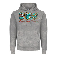 Cloud Rock peace love freebird Vintage Hoodie - texasbilliewilder