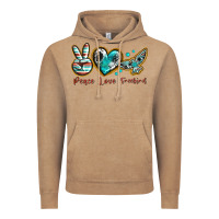 Vintage Coffee peace love freebird Vintage Hoodie - texasbilliewilder