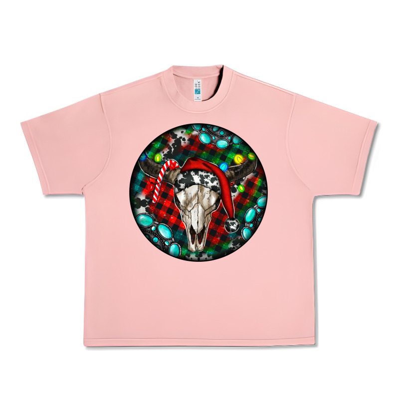 Christmas Skull Urban Heavy Tee by RanaPortraitStore | Teevron