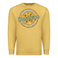 Antique Gold my greatest blessing call me nana Premium Sweatshirt - MaliasSmallBusiness