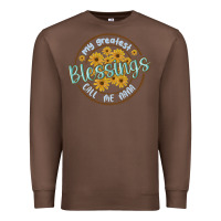 Chestnut my greatest blessing call me nana Premium Sweatshirt - MaliasSmallBusiness