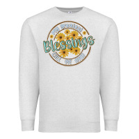 Oatmeal Heather my greatest blessing call me nana Premium Sweatshirt - MaliasSmallBusiness