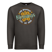 Smoke my greatest blessing call me nana Premium Sweatshirt - MaliasSmallBusiness