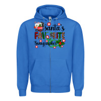 True Royal santa's favorite sonographer Zipper Hoodie - AdoDesignShop