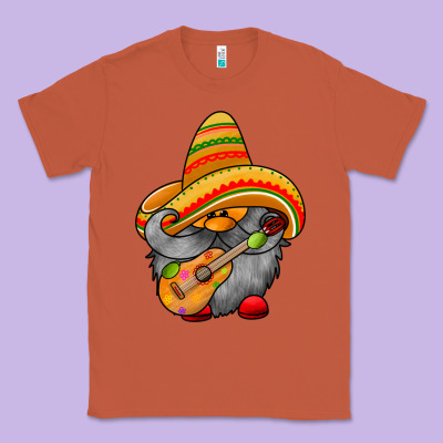 Mexicon Cute Gnome Classic Tee Designed By Racoondesign