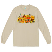 Mushroom bee drink Long Sleeve Tee - RacoonDesign