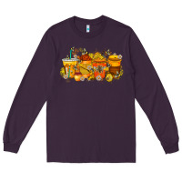 Plum bee drink Long Sleeve Tee - RacoonDesign