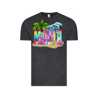 Vintage Black summer mama Vintage Tee - texasbilliewilder