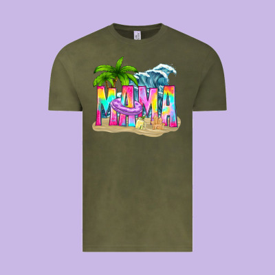 Summer Mama Vintage Tee Designed By Texasbilliewilder