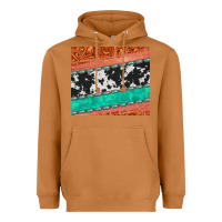 Meerkat western turquoise gemstone cowhide  leather tumbler Heavyweight Hoodie - Jasminsmagicworld