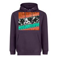 Plum western turquoise gemstone cowhide  leather tumbler Heavyweight Hoodie - Jasminsmagicworld