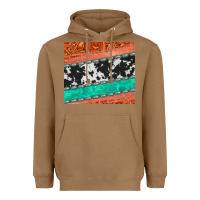Toasted Coconut western turquoise gemstone cowhide  leather tumbler Heavyweight Hoodie - Jasminsmagicworld