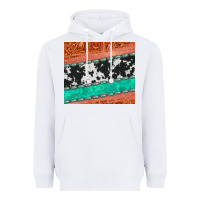 White western turquoise gemstone cowhide  leather tumbler Heavyweight Hoodie - Jasminsmagicworld