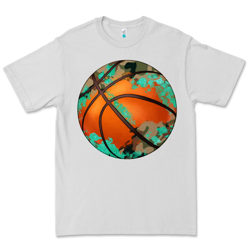 Western Basketball Camouflage Glitter Pattern Premium Tee by Artiststas | Teevron