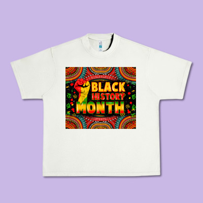 Black History Month Urban Heavy Tee Designed By Zillion Design Studio