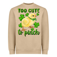 Mushroom Too Cute To Pinch Chick Heavyweight Sweatshirt - RanaPortraitStore