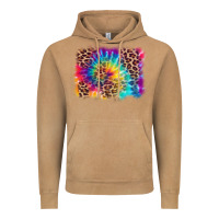 Vintage Camel leopard tie dye background Vintage Hoodie - Zillion Design Studio