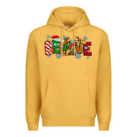 Mustard Christmas Believe Premium Hoodie - MaliasSmallBusiness