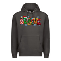 Smoke Christmas Believe Premium Hoodie - MaliasSmallBusiness