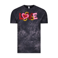 Cloud Black valentine's day love sunflowers Vintage Tee - RanaPortraitStore
