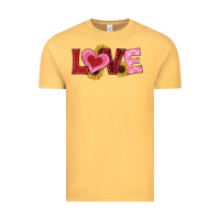 Vintage Mustard valentine's day love sunflowers Vintage Tee - RanaPortraitStore