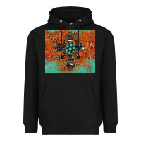 Black western cross tumbler Heavyweight Hoodie - Jasminsmagicworld
