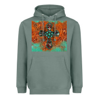 Sage western cross tumbler Heavyweight Hoodie - Jasminsmagicworld