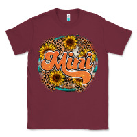 Burgundy mini western Classic Tee - RacoonDesign