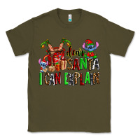 Army Green cup of chocolate and  with christmas stitch elf Classic Tee - AdoDesignShop