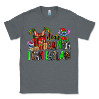 Charcoal Heather cup of chocolate and  with christmas stitch elf Classic Tee - AdoDesignShop