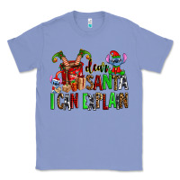 Colony Blue cup of chocolate and  with christmas stitch elf Classic Tee - AdoDesignShop