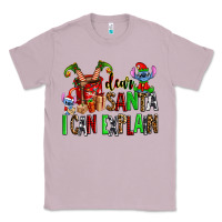 Lilac cup of chocolate and  with christmas stitch elf Classic Tee - AdoDesignShop